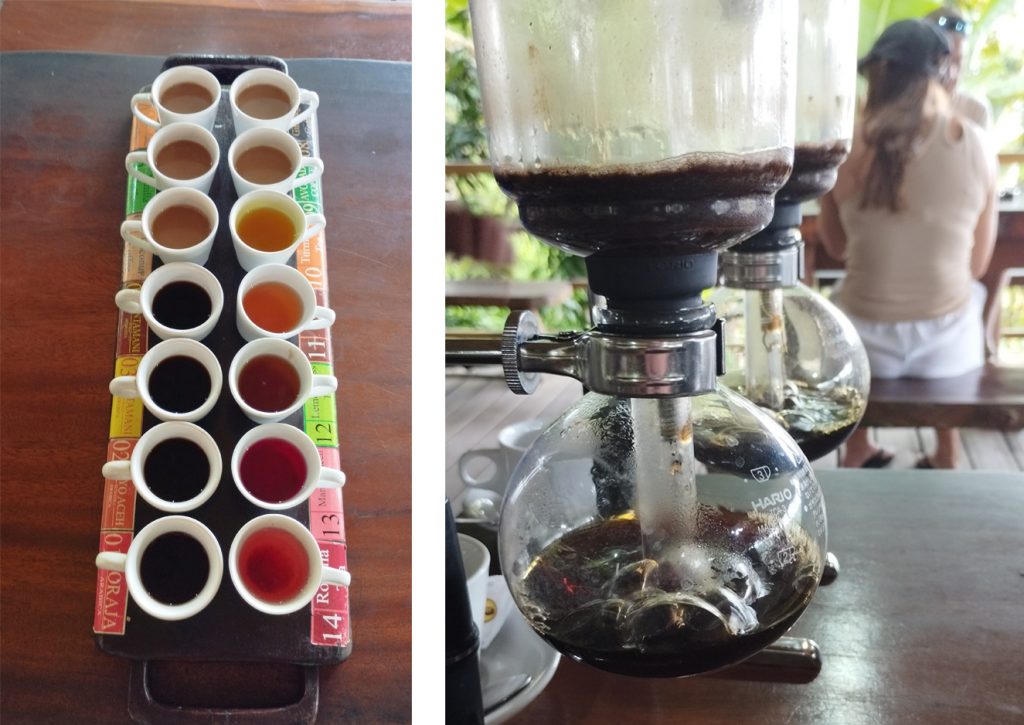 Une dégustation de café à Bali pour la découverte de Ubud