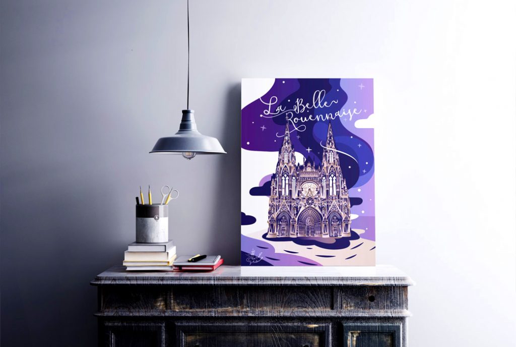 Illustration pour festival Rouen Cathédrale