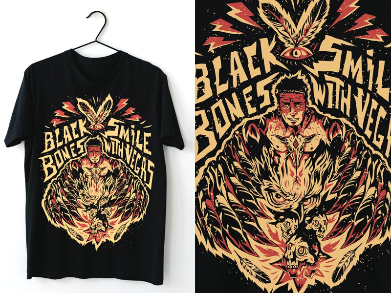 Illustration et Illustrateur pour institutions culturelles​ festival et déclinaison tee-shirt