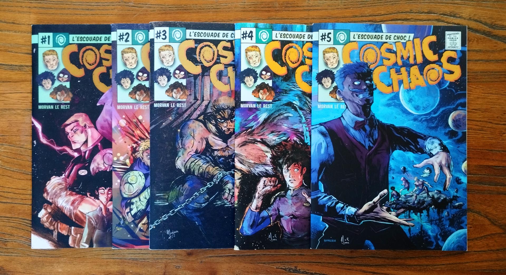 ma bande dessinée Cosmic chaos
