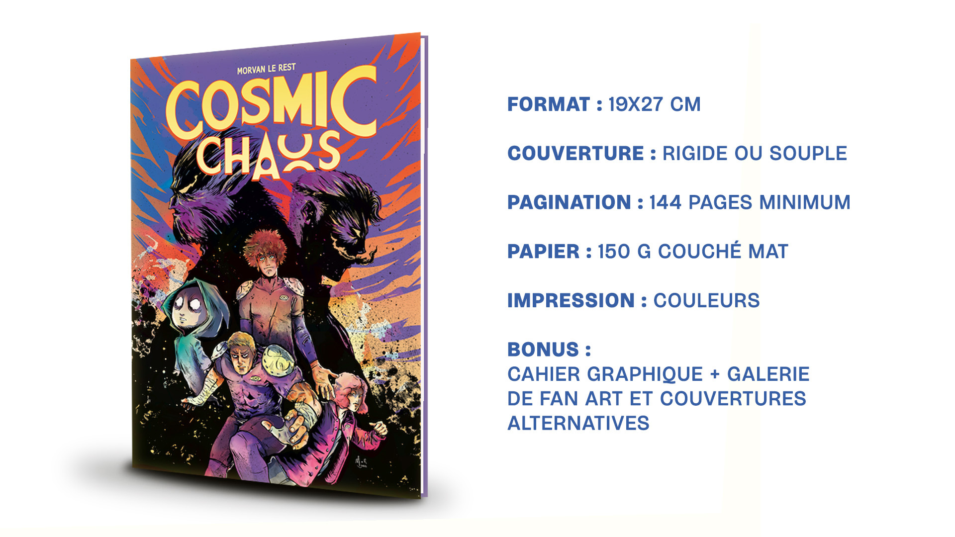 couverture de cosmic chaos